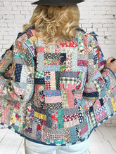 Quilt Market Jacket  "rail fence"